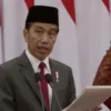 Presiden Joko Widodo saat memberikan pidato dalam Sidang Tahunan MPR dan Sidang Bersama DPR RI-DPD RI di gedun