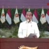 Presiden Jokowi di Rapimnas Gerindra. (YouTube Gerindra)