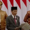 Presiden Jokowi menyampaikan RAPBN 2025 (Screenshot YouTube DPR)