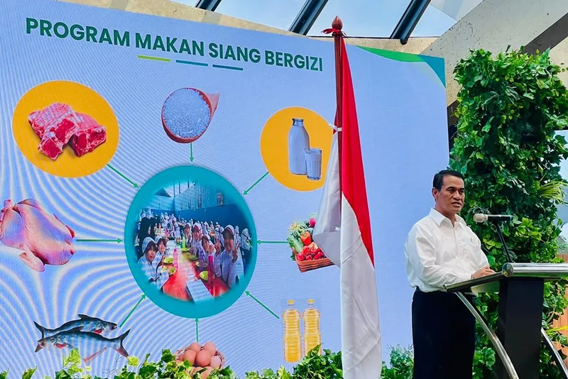 Menteri Pertanian Andi Amran Sulaiman mengajak APPSI untuk mendukung program makan bergizi gratis yang digagas