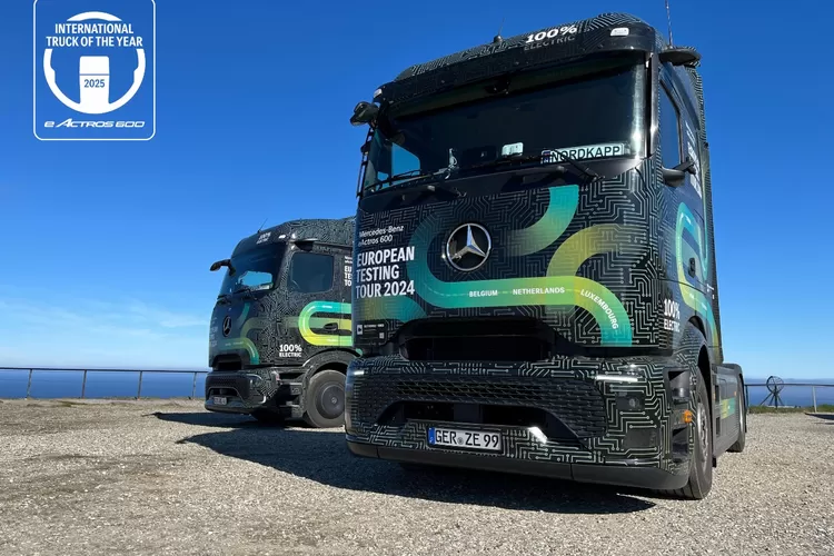 Mercedes-Benz Trucks untuk kesepuluh kalinya meraih penghargaan International Truck of the Year 2025 (DCVI)