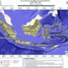 Skenario terburk megathrust Selat Sunda diprediksi mencapai Magnitudo 8,7 dan berdampak ke provinsi lain. - (D