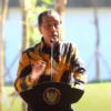 Presiden Joko Widodo saat peresmian Hotel Nusantara Swissotel dan Groundbreaking Nusantara Mall Duty Free, IKN