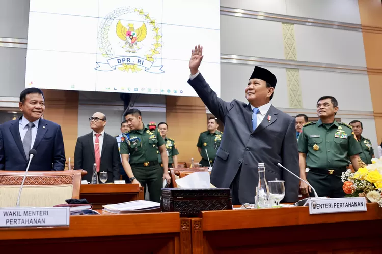 Prabowo Subianto hadir dalam rapat bersama DPR RI pada Rabu, 25 September 2024