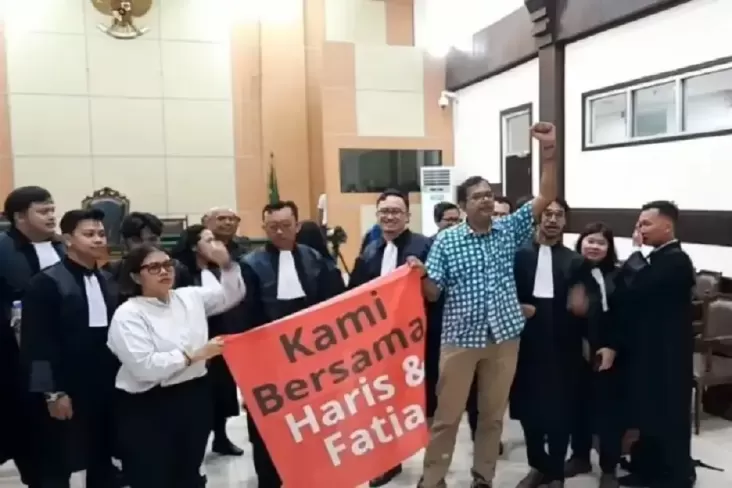 MA menolak kasasi JPU atas vonis bebas Haris Azhar dan Fatia Maulidiyanti atas kasus tuduhan pencemaran nama b