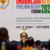 Puan Maharani Ketua DPR RI membuka IAFP, Minggu (1/9/2024), di Bali. (Foto: IST)