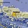 Gempa bumi mengguncang Kabupaten Bandung dengan magnitudo 5,0M. (X @infoBMKG)