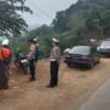 Ruas Jalan Majalengka-Kuningan di Kecamatan Cikijing, Kabupaten Majalengka kembali bisa dilintasi.