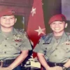 Prabowo Subianto bersama Muhammad Herindra saat masih bertugas di Kopassus (Foto: Ist)