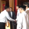 Suasana pembekalan calon menteri Prabowo di Padepokan Garuda Yaksa, Hambalang, Bogor, Jawa Barat pada Rabu, 16