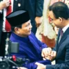 Presiden Prabowo Subianto menyapa Anies Baswedan/Ist