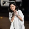 Veronica Tan saat dipanggil presiden terpilih Prabowo Subianto ke kediamannya di Kartanegara, Jakarta Selatan,