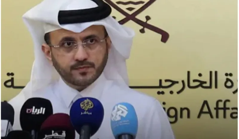 Juru bicara Kementerian Luar Negeri Qatar Majed Al Ansari.(Al Jazeera)