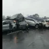 Kecelakaan beruntun di Tol Cipularang(Tangkapan layar/Ist)