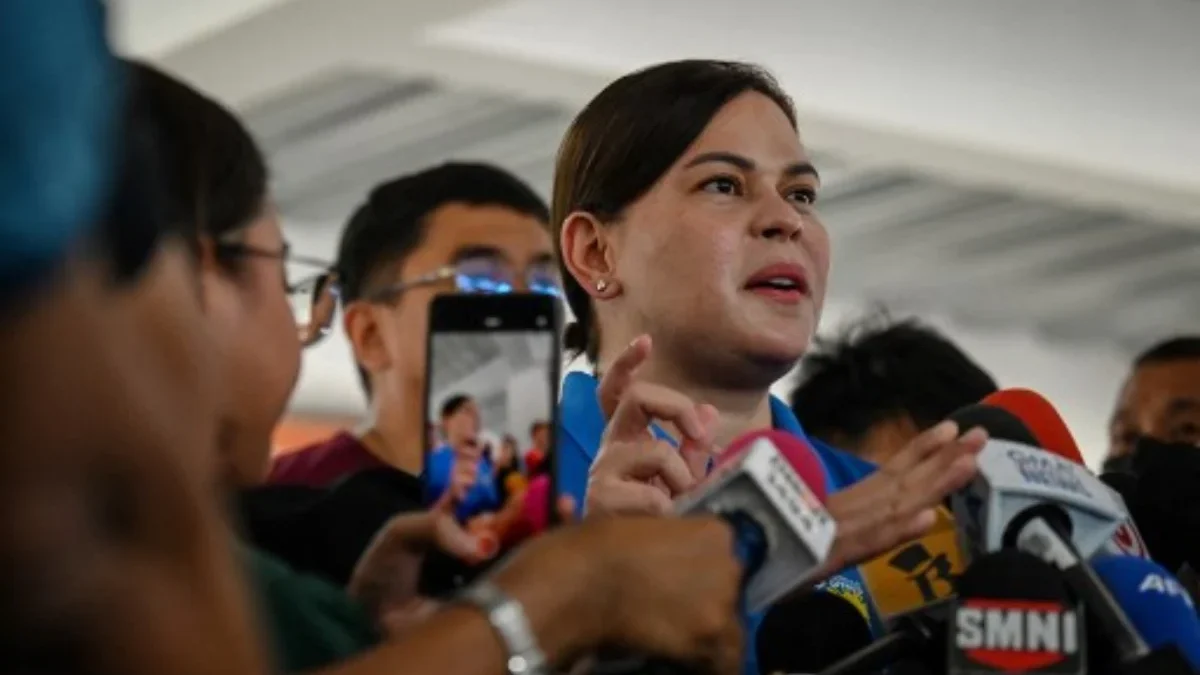 Wakil Presiden Filipina Sara Duterte. Foto: AFP