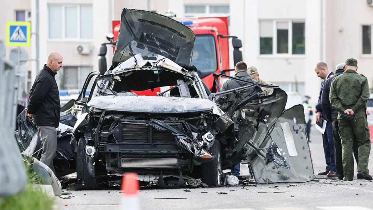 Ledakan mobil di Sevastopol, Krimea Sergei Malgavko / TASS