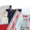 Presiden RI Prabowo Subianto pada Jumat (8/11/2024) berangkat dari Halim Perdanakusumah Jakarta dalam lawatan