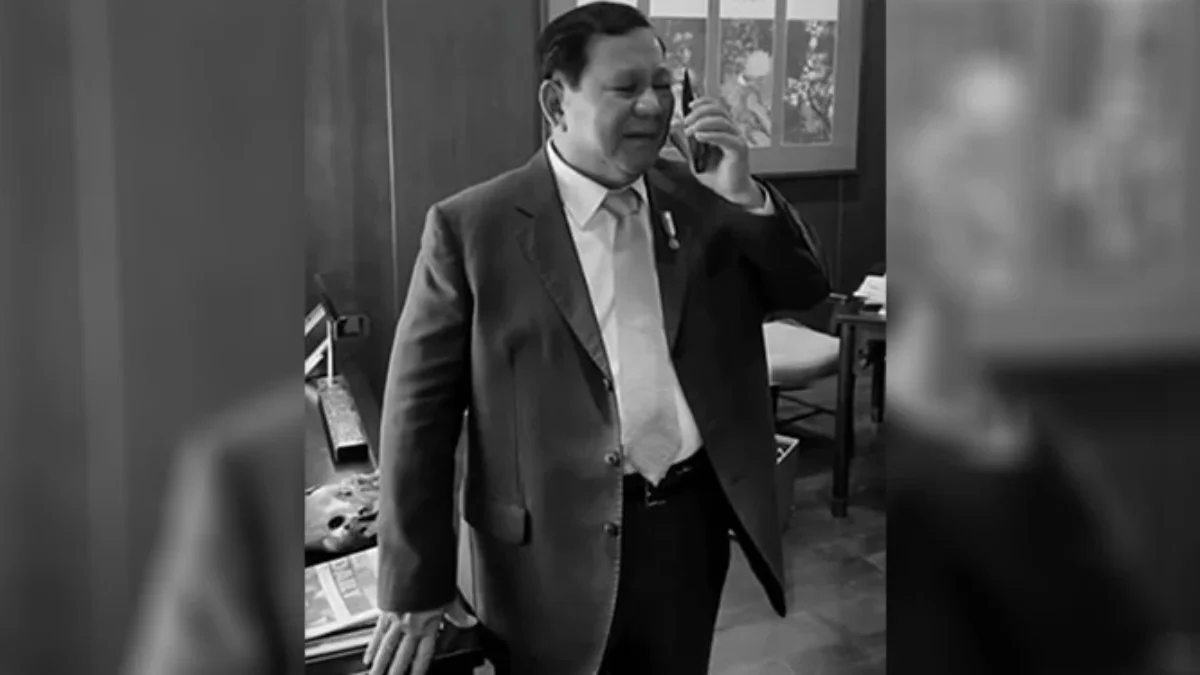 Presiden Prabowo berbincang dengan Trump melalui sambungan telefon (Foto : Tangkapan Layar Instagram/@prabowo)