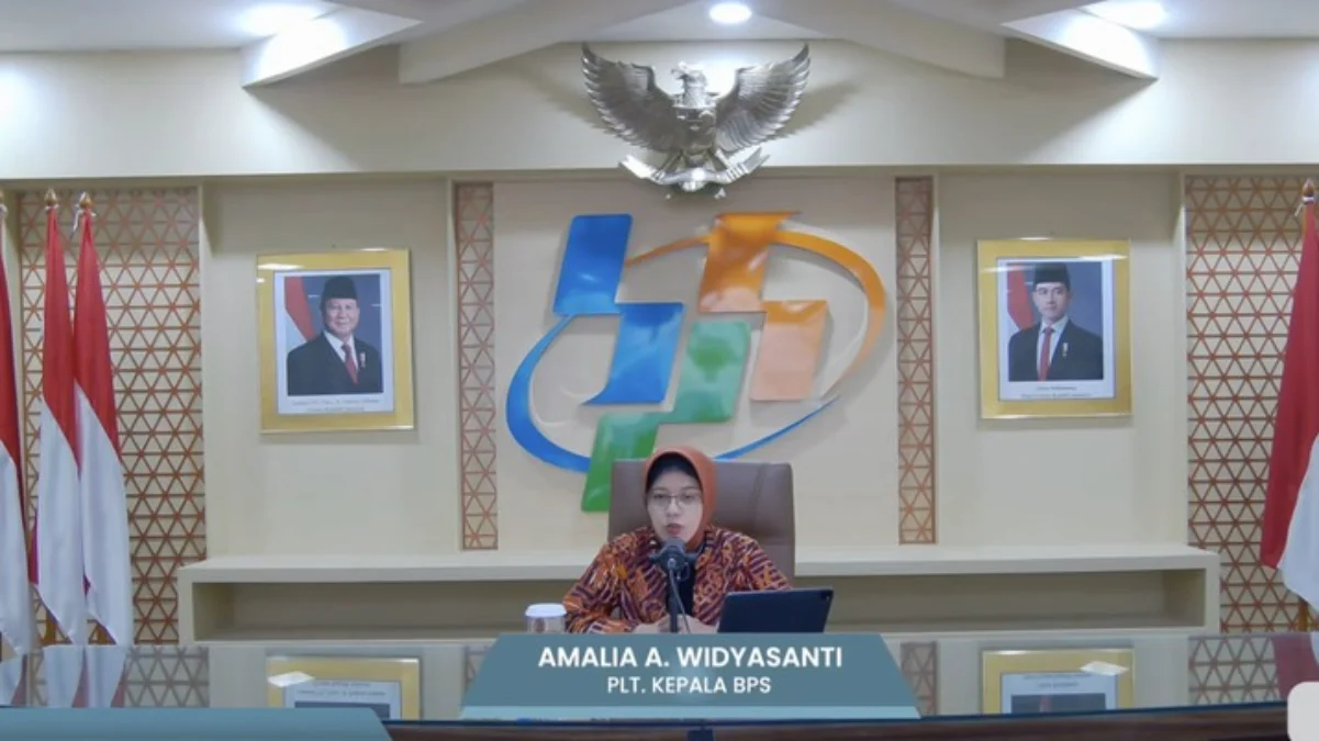 Foto: Rilis BPS, Jumat 15 November 2024. (Tangkapan layar BPS)