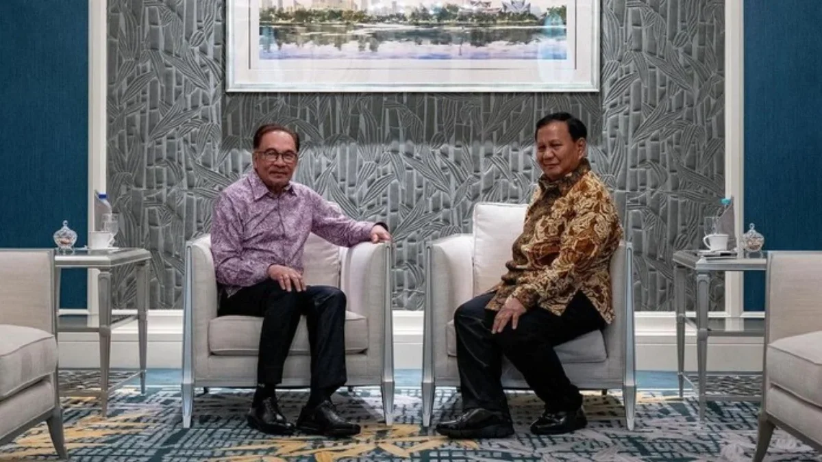 Anwar Ibrahim dan Prabowo Subianto (dok. Instagram Anwar Ibrahim)