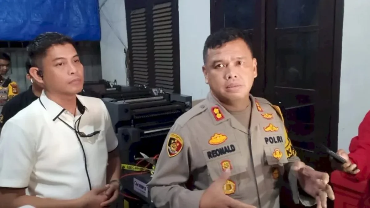 Kapolres Gowa Mendalami Kasus Uang Palsu UIN Makassar. Dokumentasi Polres Gowa