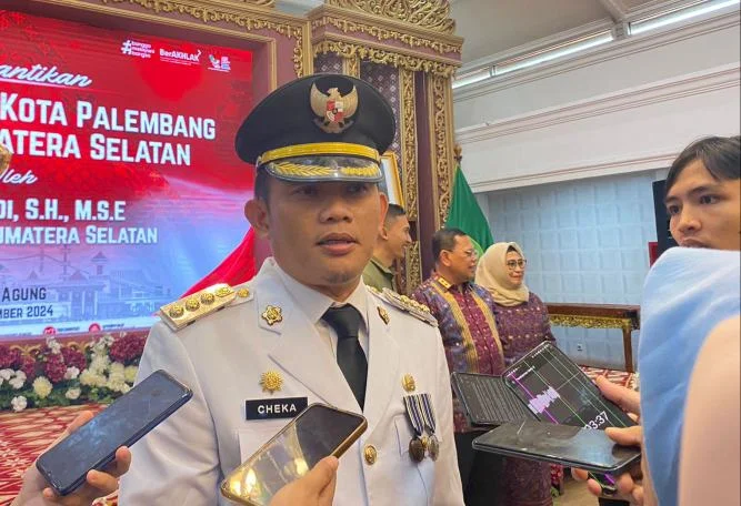 Penjabat Wali Kota Palembang Cheka Virgowansyah