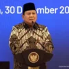 Presiden RI Prabowo Subianto pada Musrenbangnas RPJMN 2025-2029, Jakarta, 30 Desember 2024. (Tangkapan Layar Y