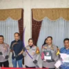 Konferensi pers kasus tawuran maut di Mapolresta Cirebon (Humas Polri)