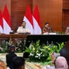 Presiden Prabowo Subianto menghadiri kegiatan penutupan Kas APBN Tahun 2024 hadir di Kantor KemenKeu, Jakarta,