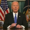 Dalam pidato perpisahan dari Ruang Oval, Presiden Joe Biden merenungkan pencapaian pemerintahannya.(Media sosi