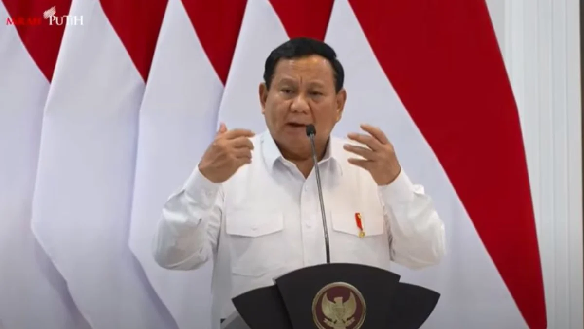 : Pengantar Presiden Prabowo pada Sidang Kabinet Paripurna, Kantor Presiden, 22 Januari 2025