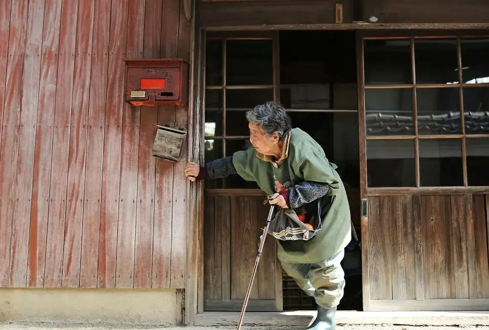 Potret seorang lansia di Jepang. (Foto: Bloomberg)