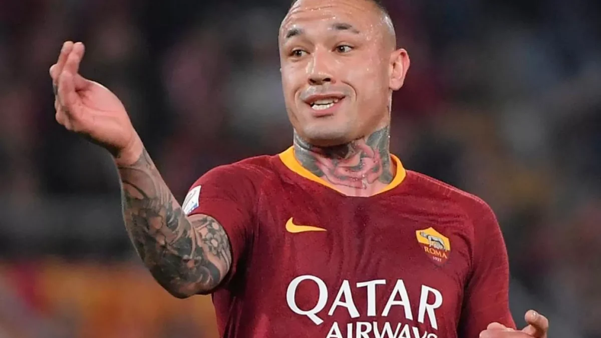 Radja Nainggolan saat membela AS Roma. (Dok. Antara)