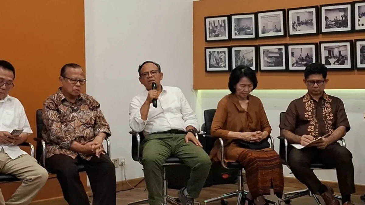 Prof Komarudin Hidayat dalam diskusi Gerakan Nurani Bangsa (GBN) di Griya Gus Dur, Jl. Taman Amir Hamzah No.8