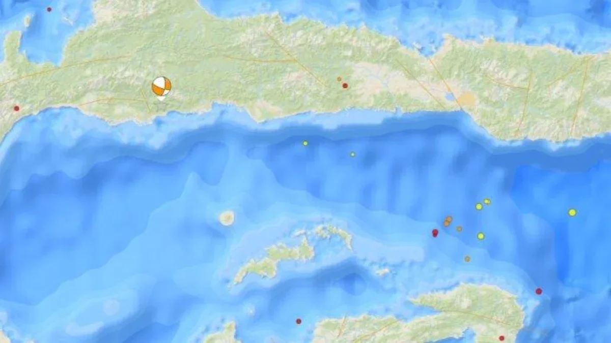 Baru saja terjadi gempa bumi si wilayah Sulawesi Tengah pada Selasa malam 28 Januari 2025. (BMKG)