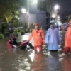 Banjir terjadi di kawasan Jakarta Pusat (Foto: Kelurahan Kebon Sirih)