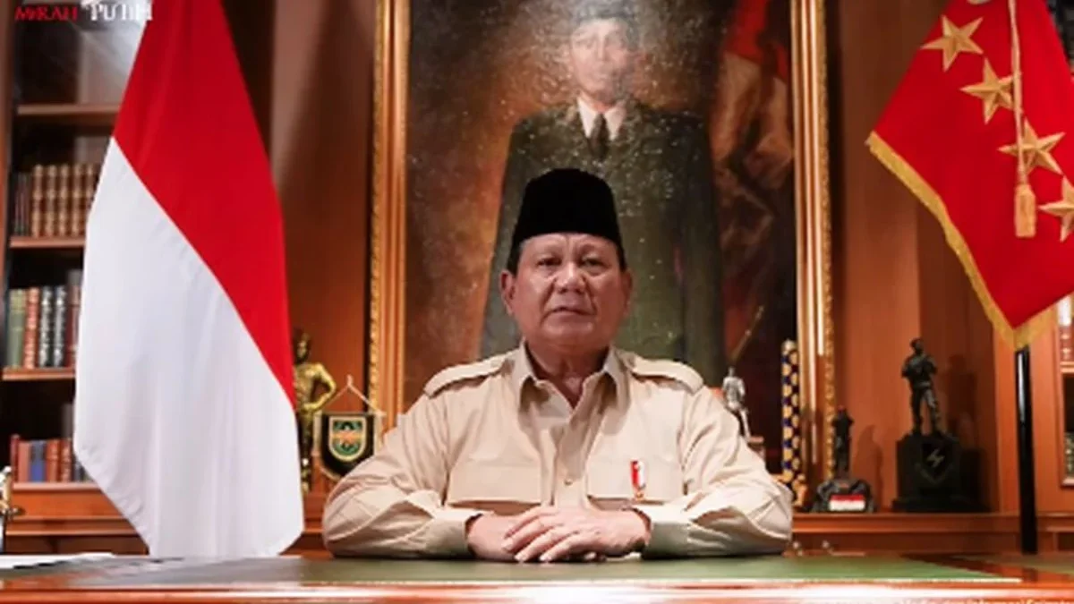 Presiden Prabowo Subianto ucapkan selamat Tahun Baru Imlek. (Instagram/prabowo)