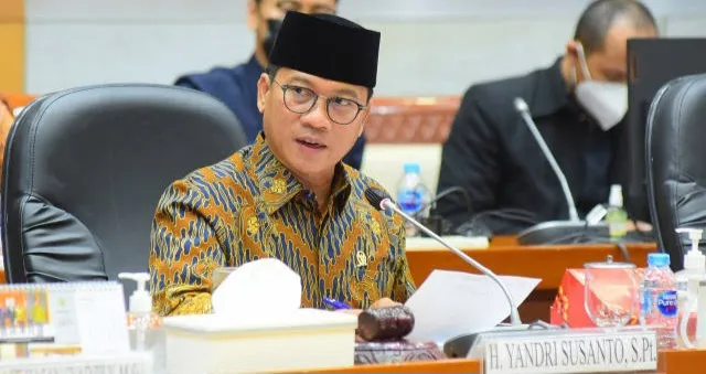 Menteri Desa dan Pembangunan Daerah Tertinggal (Mendes PDT) Yandri Susanto/Net