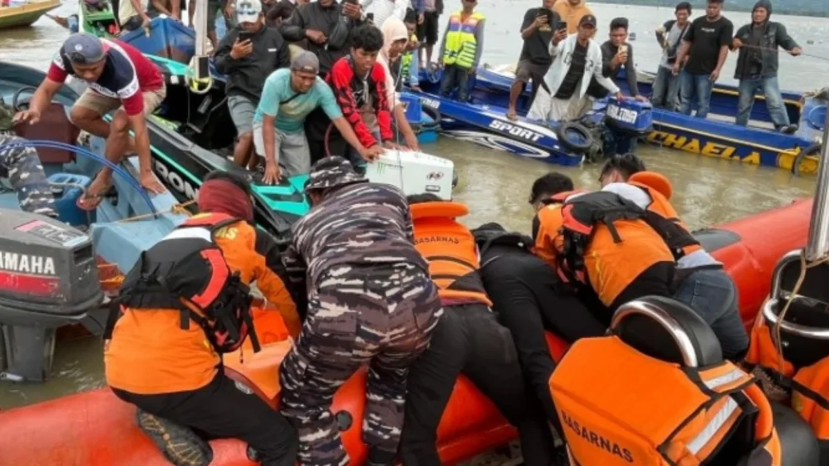 3 Orang Tewas-1 Jurnalis Hilang Usai Speedboat Basarnas Ternate Meledak. (Istimewa).