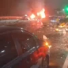 Kecelakaan Maut di Gerbang Tol Ciawi, Korban Bergeletakan di Jalan. (Istimewa