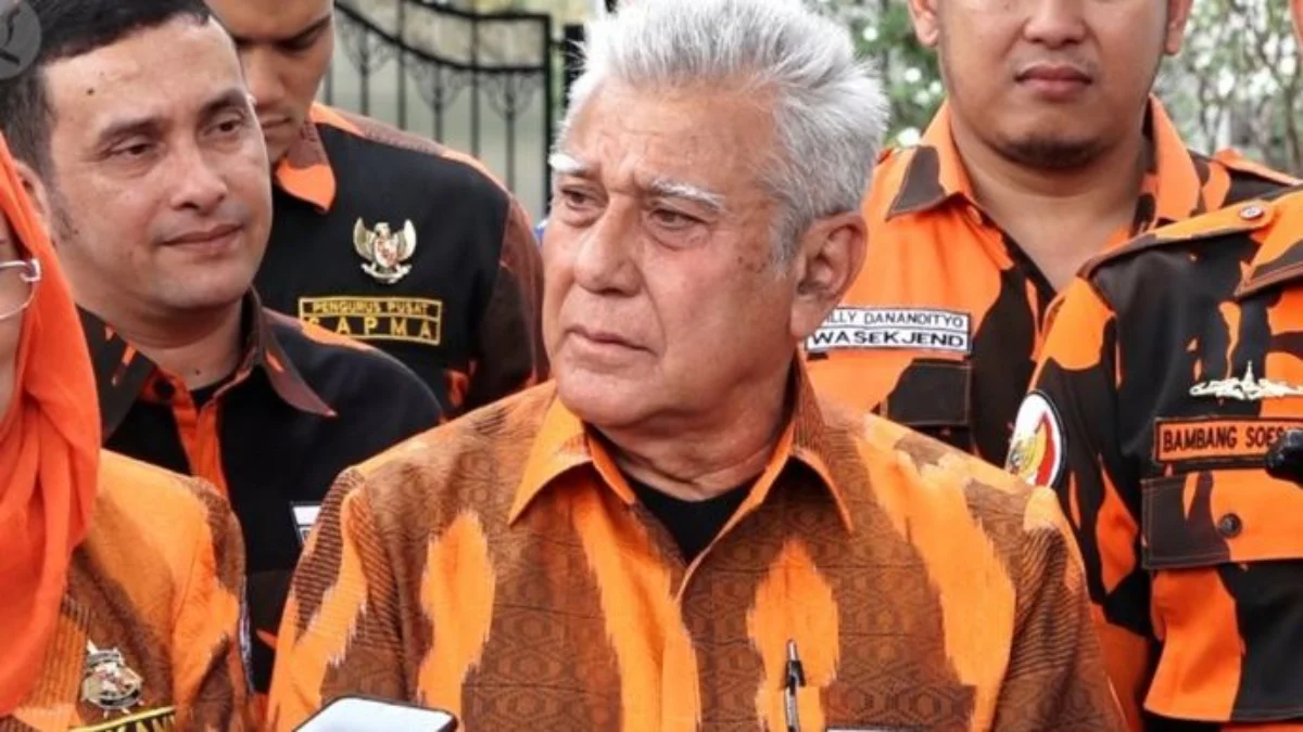 Ketua Umum (Ketum) Majelis Pimpinan Nasional Pemuda Pancasila (PP) Japto Soerjosoemarno.