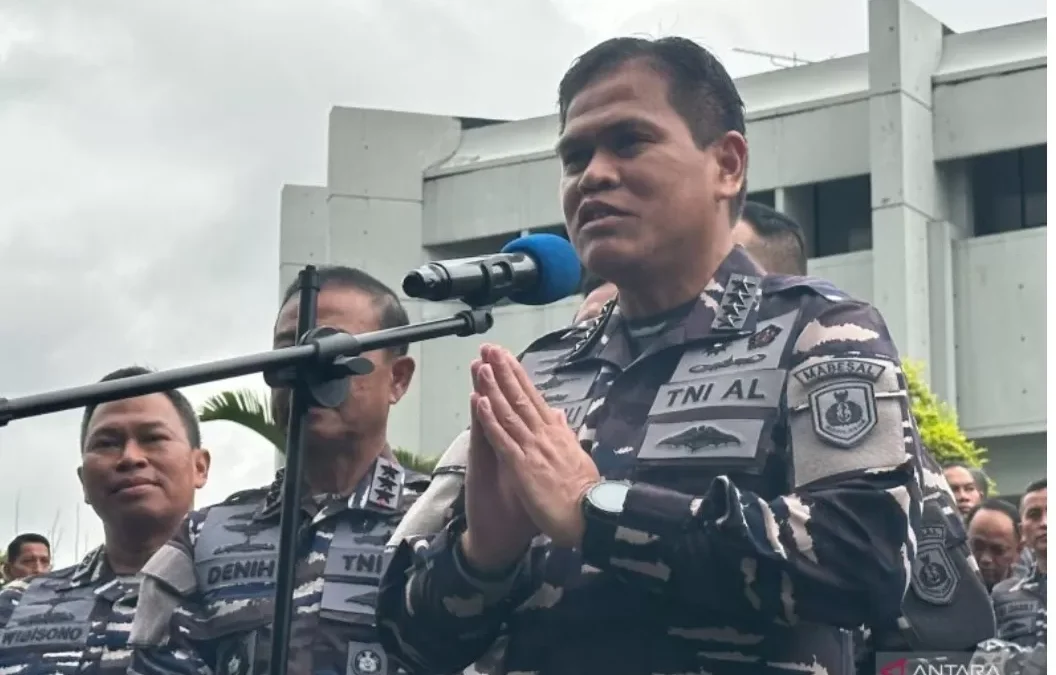 Kepala Staf TNI Angkatan Laut (KSAL) Laksamana TNI Muhammad Ali. (Antara)