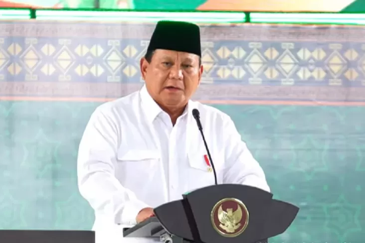 Presiden Prabowo Subianto mengungkapkan ada birokrat yang merasa kebal hukum dan menjadi raja kecil. Foto/Setp