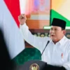 Presiden Prabowo Subianto di Pembukaan Kongres Muslimat Nahdlatul Ulama (NU) ke-18 yang berlangsung di Jatim I