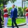 Presiden Prabowo, Jokowi dan Susilo Bambang Yudhoyono hadir pada acara peluncuran Danantara di Istana Merdeka,