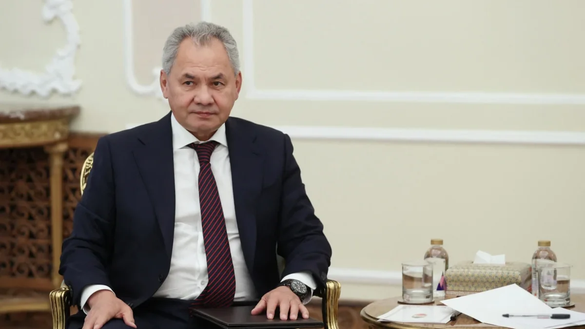 Sekretaris Dewan Keamanan Rusia Sergei Shoigu