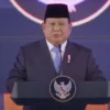 Presiden Prabowo Subianto di acara peluncuran BPI Danantara di Istana Negara, Jakarta pada Senin (24/2/2025) -