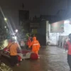 Banjir yang melanda wilayah Kabupaten Tangerang Selatan, Provinsi Banten, Selasa (4/3). foto/Humas BNPB