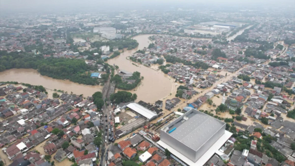 Banjir di Kota Bekasi. Foto: Dokumen BNPB