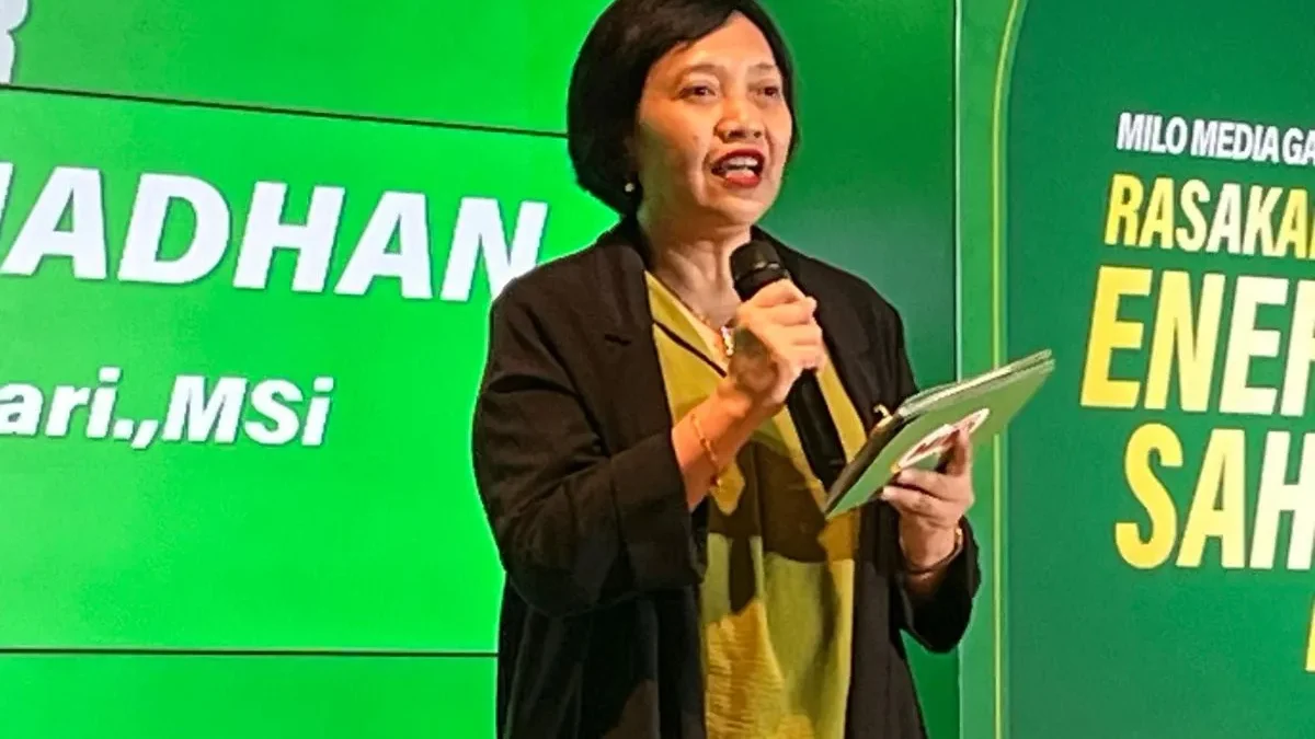 Ahli gizi Dr.dr. Lucy Widasari, M.Si saat pemaparan diskusi, di Jakarta, pada Rabu (05/03/2025). (ANTARA/Sri D